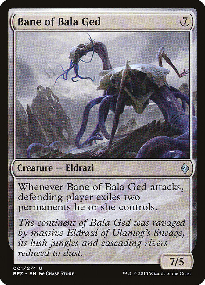 Bane of Bala Ged [Battle for Zendikar] MTG Single Magic: The Gathering | Red Claw Gaming