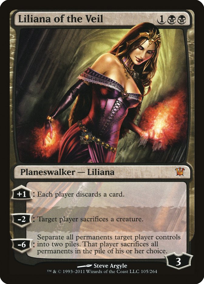 Liliana of the Veil [Innistrad] MTG Single Magic: The Gathering | Red Claw Gaming