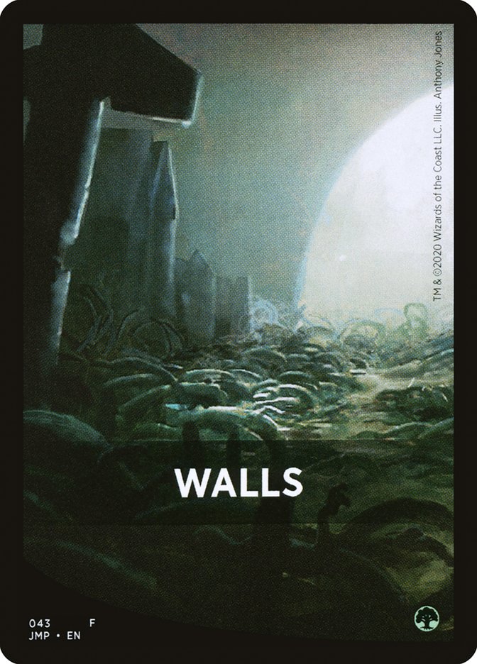 Walls [Jumpstart Front Cards] MTG Single Magic: The Gathering | Red Claw Gaming
