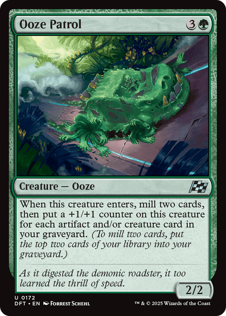 Ooze Patrol [Aetherdrift] MTG Single Magic: The Gathering | Red Claw Gaming