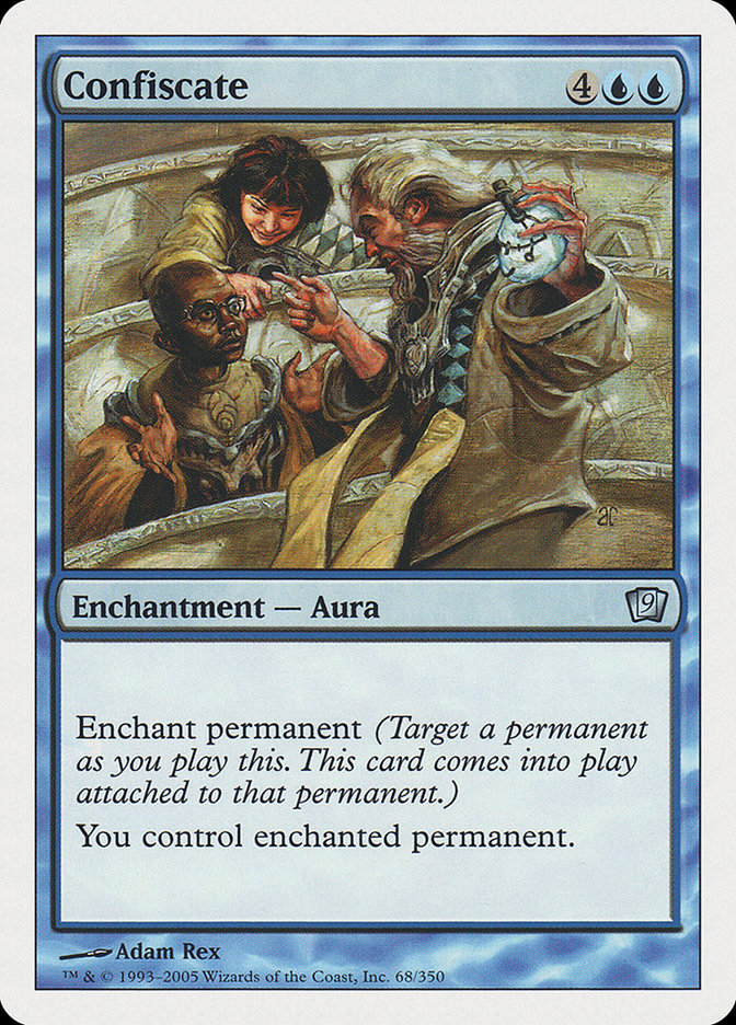 Confiscate [Ninth Edition] MTG Single Magic: The Gathering | Red Claw Gaming
