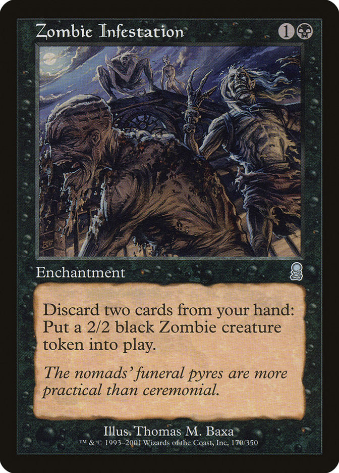 Zombie Infestation [Odyssey] MTG Single Magic: The Gathering | Red Claw Gaming