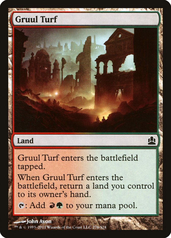 Gruul Turf [Commander 2011] MTG Single Magic: The Gathering | Red Claw Gaming