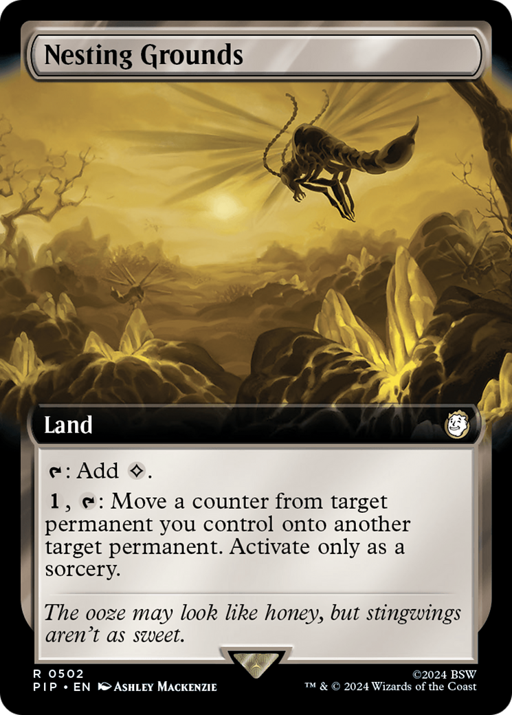 Nesting Grounds (Extended Art) [Fallout] MTG Single Magic: The Gathering | Red Claw Gaming