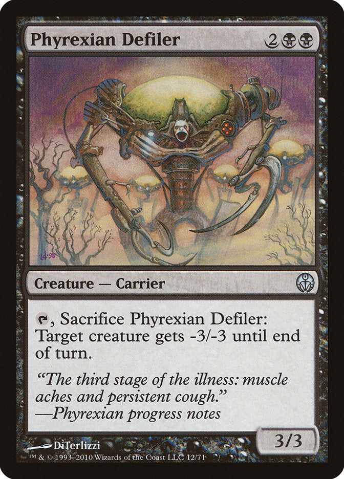 Phyrexian Defiler [Duel Decks: Phyrexia vs. the Coalition] MTG Single Magic: The Gathering | Red Claw Gaming
