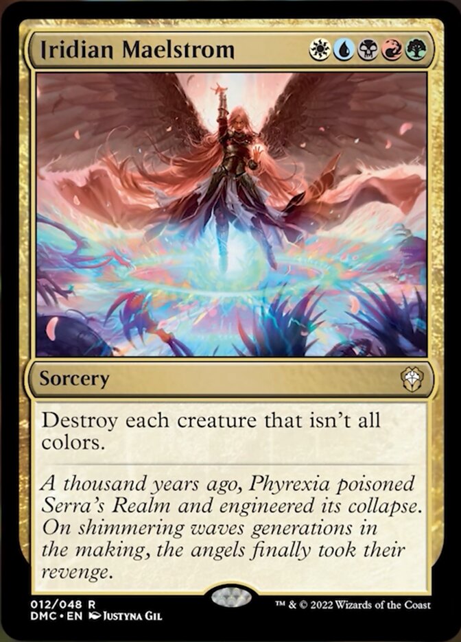 Iridian Maelstrom [Dominaria United Commander] MTG Single Magic: The Gathering | Red Claw Gaming