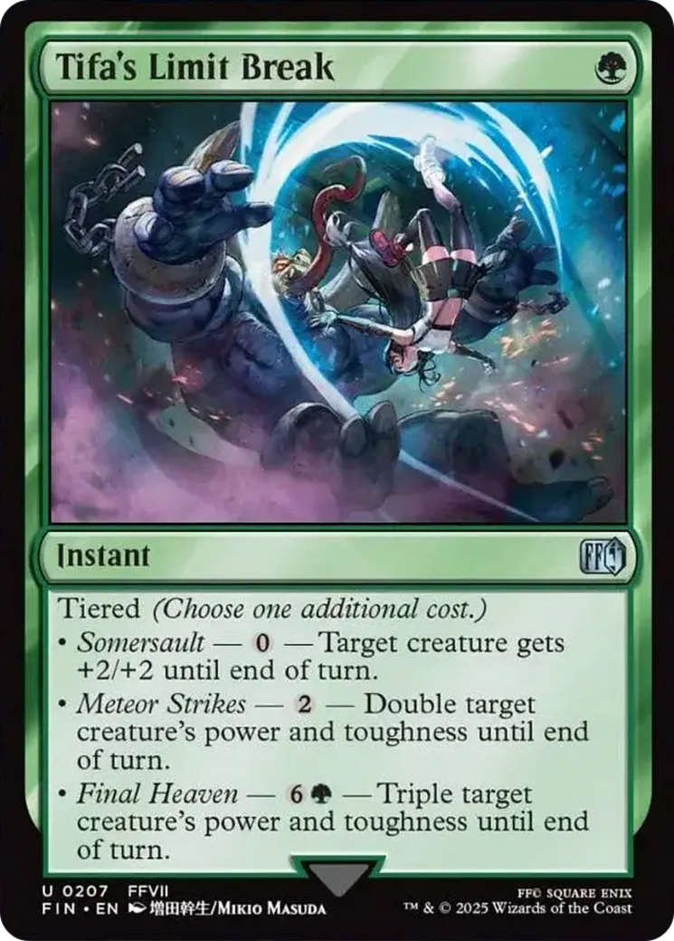 Tifa's Limit Break [FINAL FANTASY] MTG Single Magic: The Gathering | Red Claw Gaming
