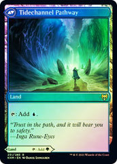 Barkchannel Pathway // Tidechannel Pathway [Kaldheim Prerelease Promos] MTG Single Magic: The Gathering | Red Claw Gaming