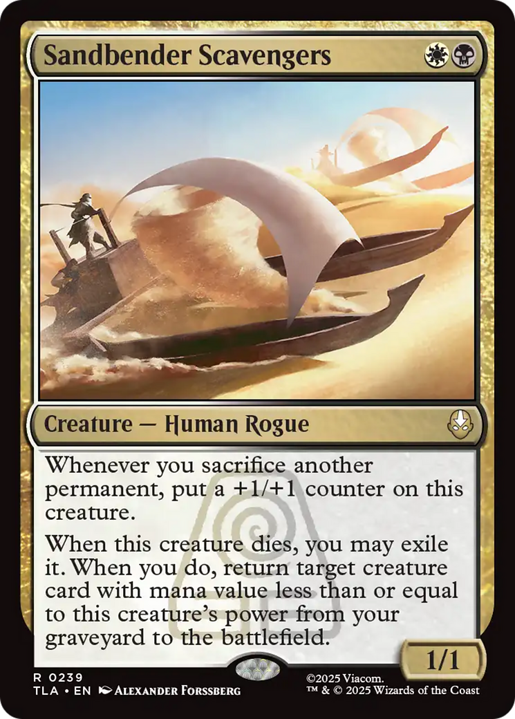 Sandbender Scavengers [Avatar: The Last Airbender] MTG Single Magic: The Gathering | Red Claw Gaming