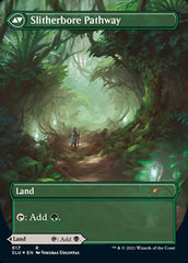 Darkbore Pathway // Slitherbore Pathway (Borderless) [Secret Lair: Ultimate Edition 2] MTG Single Magic: The Gathering | Red Claw Gaming