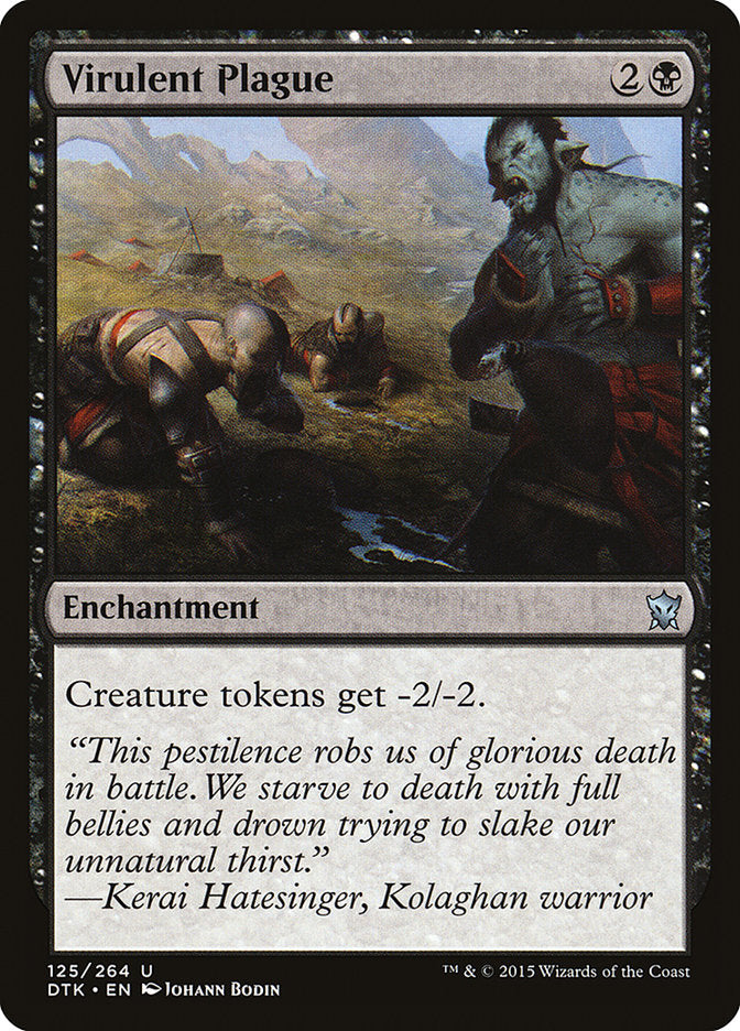 Virulent Plague [Dragons of Tarkir] MTG Single Magic: The Gathering | Red Claw Gaming