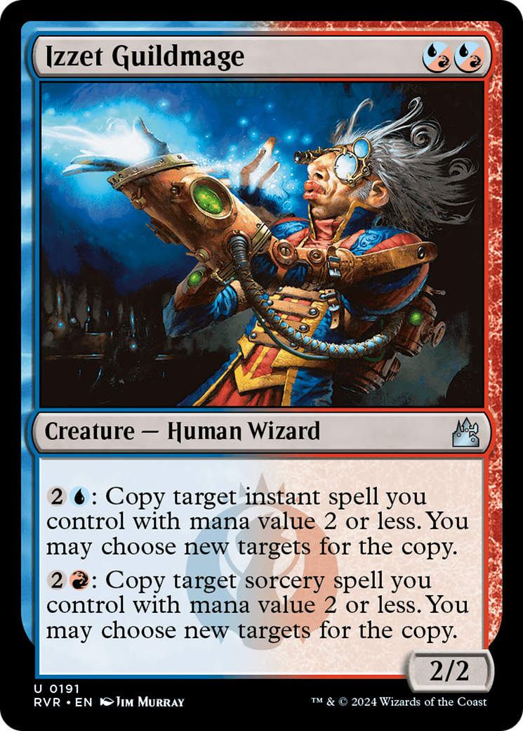 Izzet Guildmage [Ravnica Remastered] MTG Single Magic: The Gathering | Red Claw Gaming