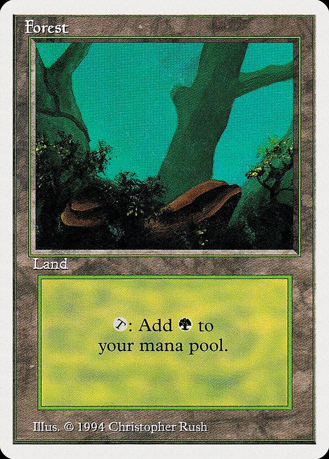 Forest (304) [Summer Magic / Edgar] MTG Single Magic: The Gathering | Red Claw Gaming