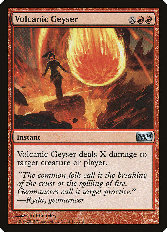 Volcanic Geyser [Magic 2014] MTG Single Magic: The Gathering | Red Claw Gaming