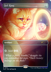 Sol Ring (1512) // Sol Ring [Secret Lair Commander Deck: Raining Cats and Dogs] MTG Single Magic: The Gathering | Red Claw Gaming