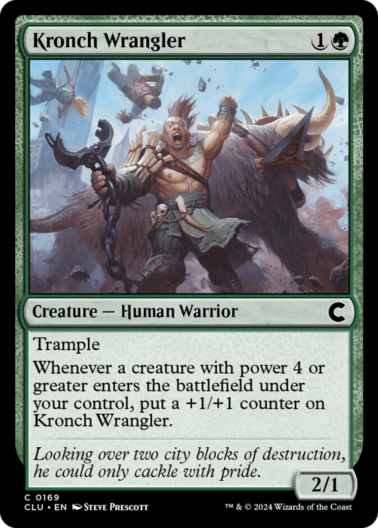 Kronch Wrangler [Ravnica: Clue Edition] MTG Single Magic: The Gathering | Red Claw Gaming
