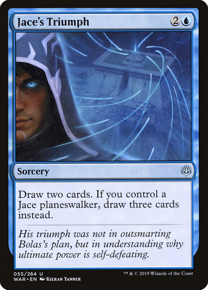 Jace's Triumph [War of the Spark] MTG Single Magic: The Gathering | Red Claw Gaming