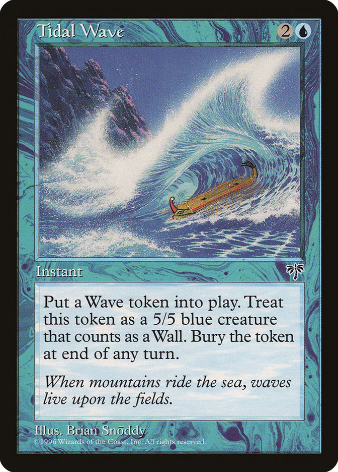 Tidal Wave [Mirage] MTG Single Magic: The Gathering | Red Claw Gaming