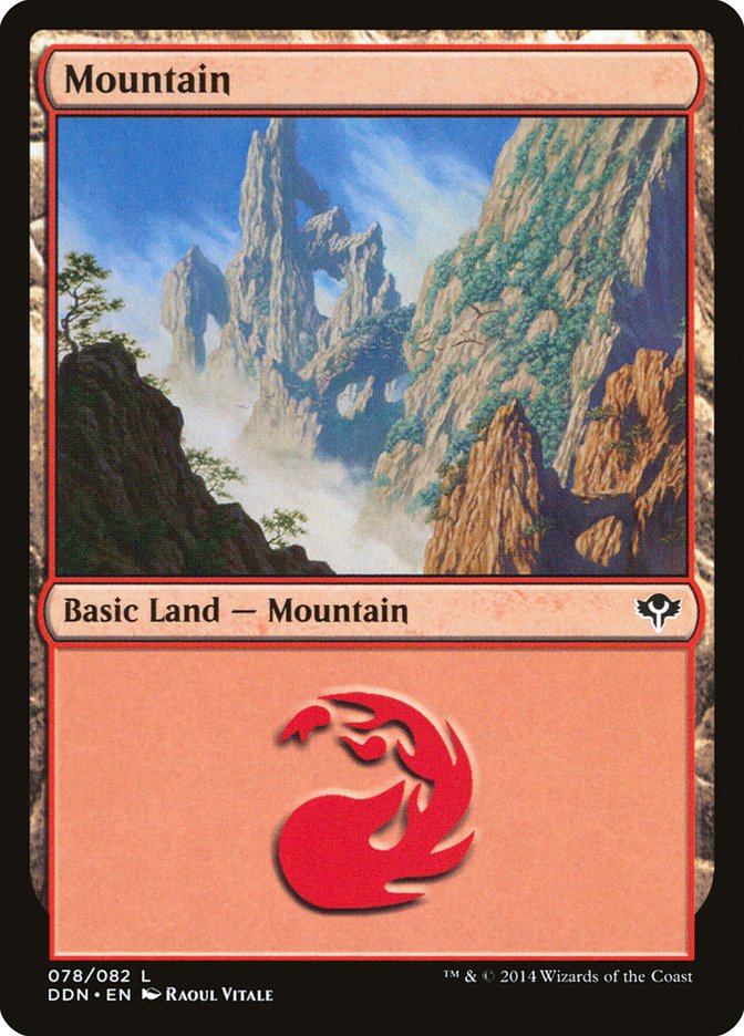 Mountain (78) [Duel Decks: Speed vs. Cunning] MTG Single Magic: The Gathering | Red Claw Gaming