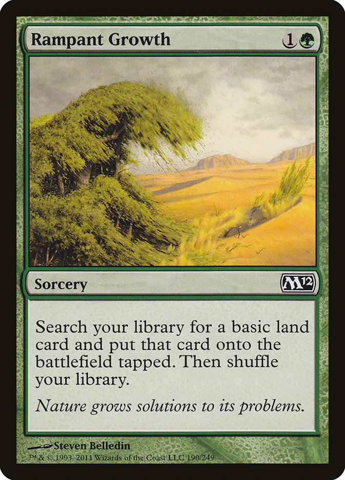 Rampant Growth [Magic 2012] MTG Single Magic: The Gathering | Red Claw Gaming