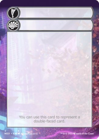 Helper Card (2/9) [Kamigawa: Neon Dynasty Tokens] MTG Single Magic: The Gathering | Red Claw Gaming