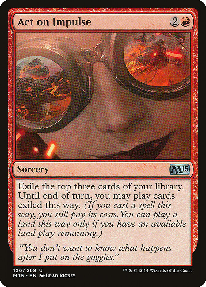Act on Impulse [Magic 2015] MTG Single Magic: The Gathering | Red Claw Gaming