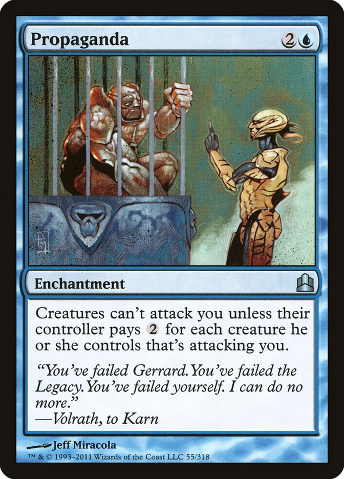 Propaganda [Commander 2011] MTG Single Magic: The Gathering | Red Claw Gaming
