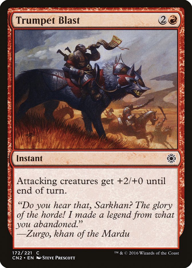Trumpet Blast [Conspiracy: Take the Crown] MTG Single Magic: The Gathering | Red Claw Gaming