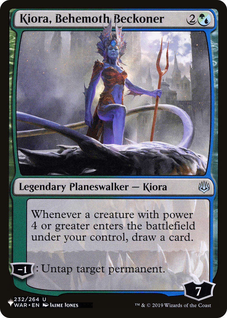 Kiora, Behemoth Beckoner [The List] MTG Single Magic: The Gathering | Red Claw Gaming