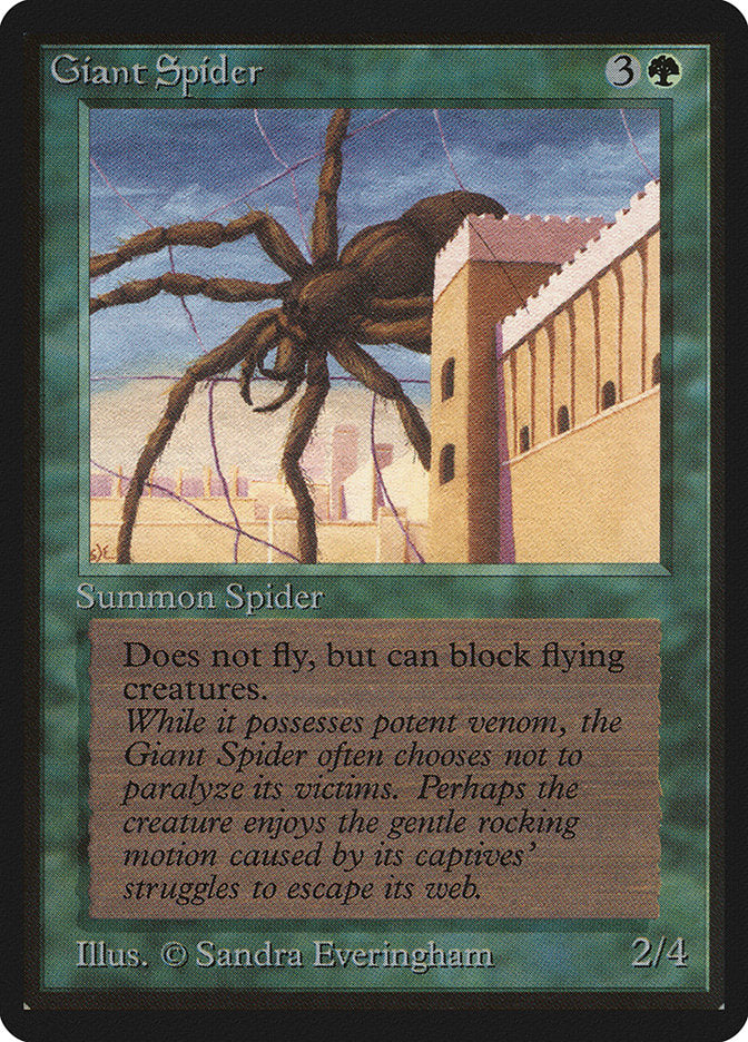 Giant Spider [Beta Edition] MTG Single Magic: The Gathering | Red Claw Gaming