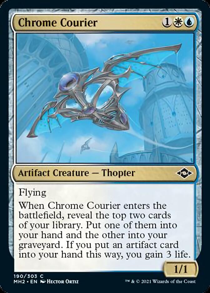 Chrome Courier [Modern Horizons 2] MTG Single Magic: The Gathering | Red Claw Gaming