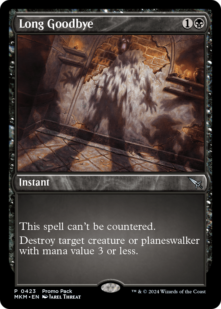 Long Goodbye (Promo Pack) [Murders at Karlov Manor Promos] MTG Single Magic: The Gathering | Red Claw Gaming