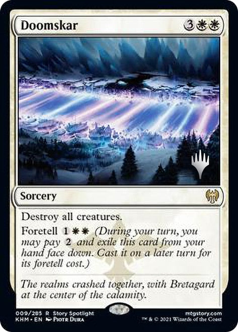 Doomskar (Promo Pack) [Kaldheim Promos] MTG Single Magic: The Gathering | Red Claw Gaming