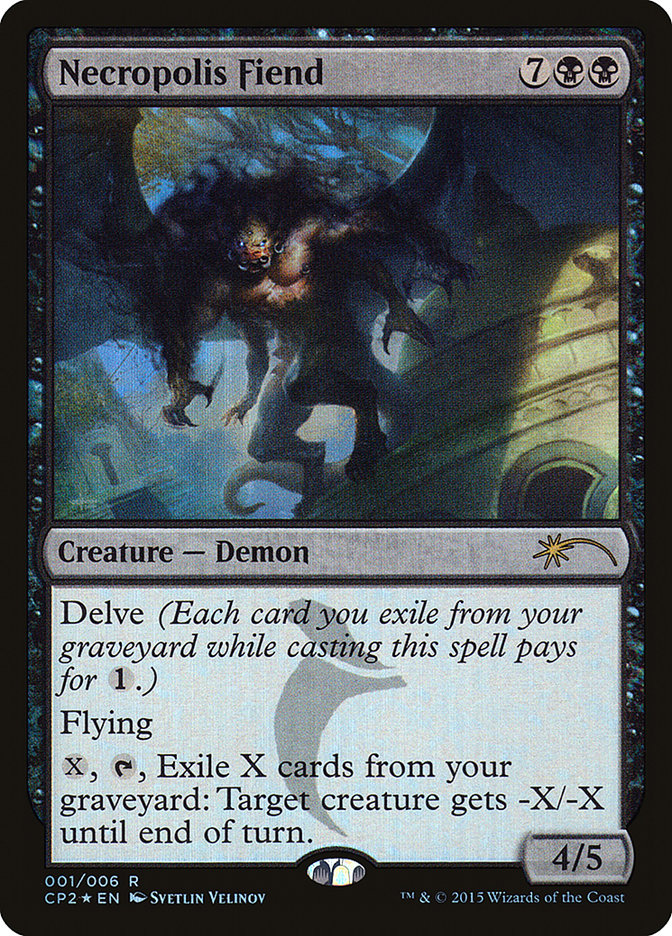 Necropolis Fiend [Fate Reforged Clash Pack] MTG Single Magic: The Gathering | Red Claw Gaming