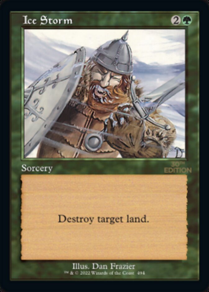 Ice Storm (Retro) [30th Anniversary Edition] MTG Single Magic: The Gathering | Red Claw Gaming