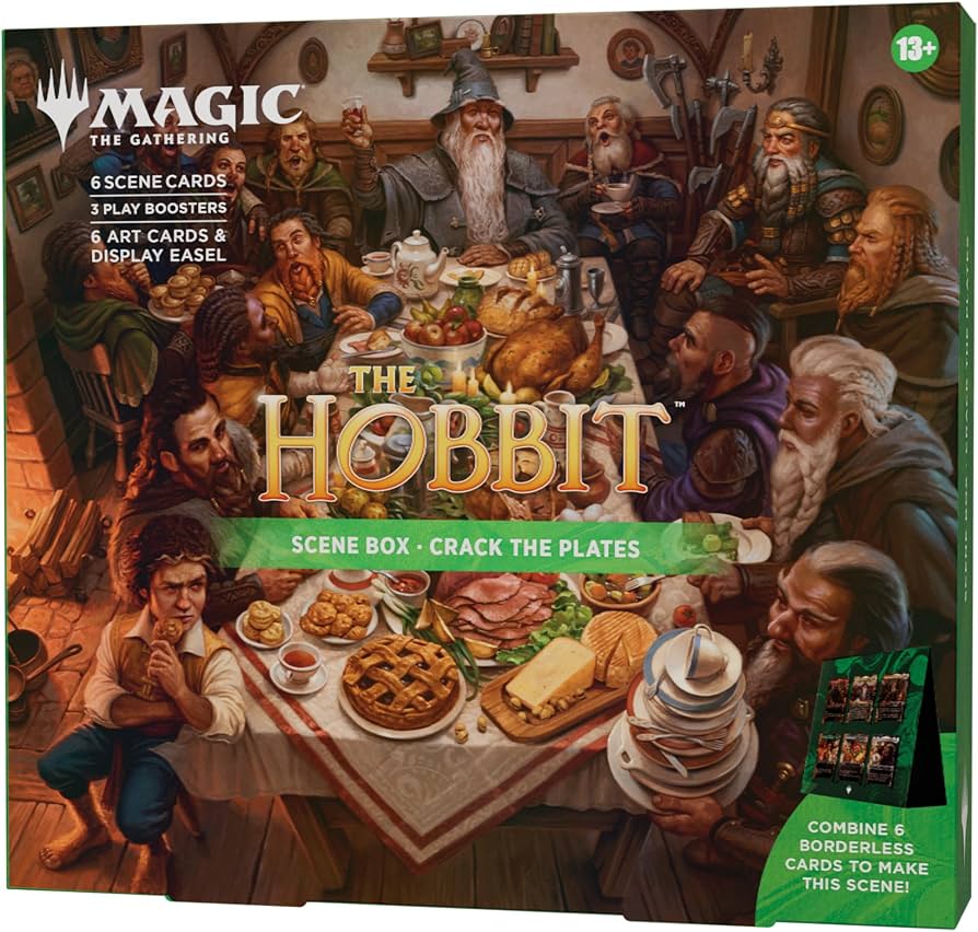 Magic: The Gathering: THE HOBBIT SCENE BOX - CRACK THE PLATES Sealed Magic the Gathering Wizards of the Coast (Sealed) | Red Claw Gaming