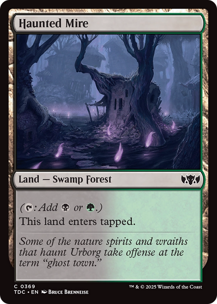 Haunted Mire [Tarkir: Dragonstorm Commander] MTG Single Magic: The Gathering | Red Claw Gaming