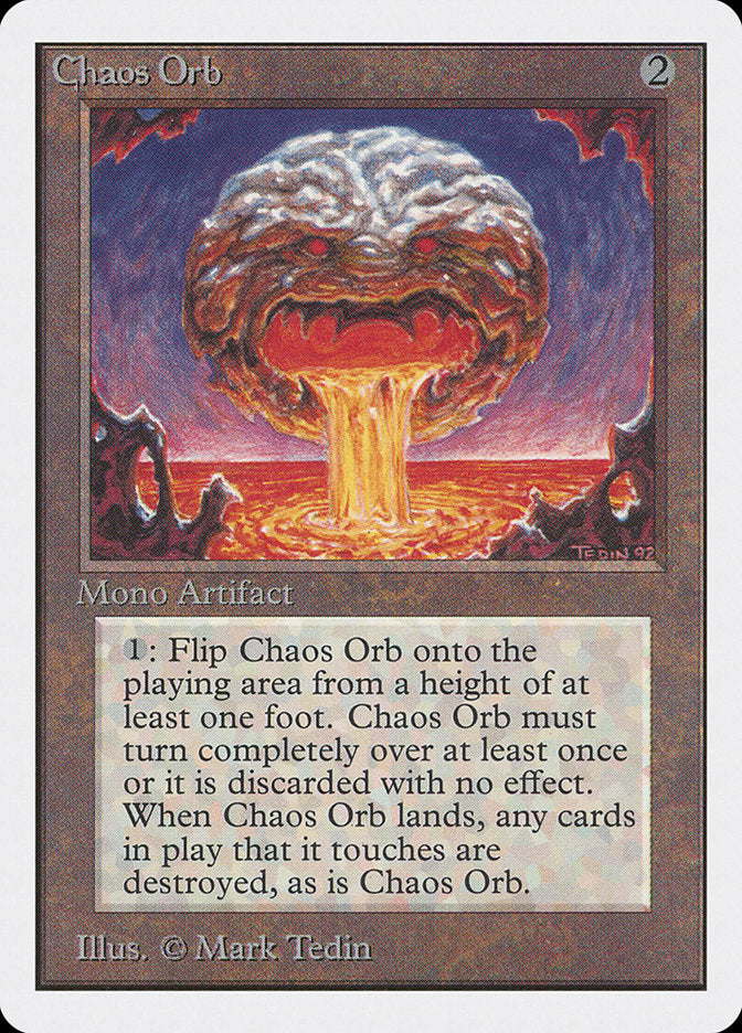 Chaos Orb [Unlimited Edition] MTG Single Magic: The Gathering | Red Claw Gaming