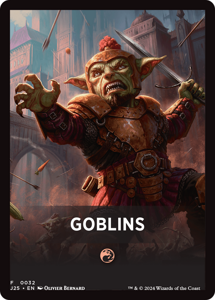 Goblins Theme Card [Foundations Jumpstart Front Cards] MTG Single Magic: The Gathering | Red Claw Gaming