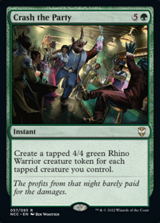 Crash the Party [Streets of New Capenna Commander] MTG Single Magic: The Gathering | Red Claw Gaming