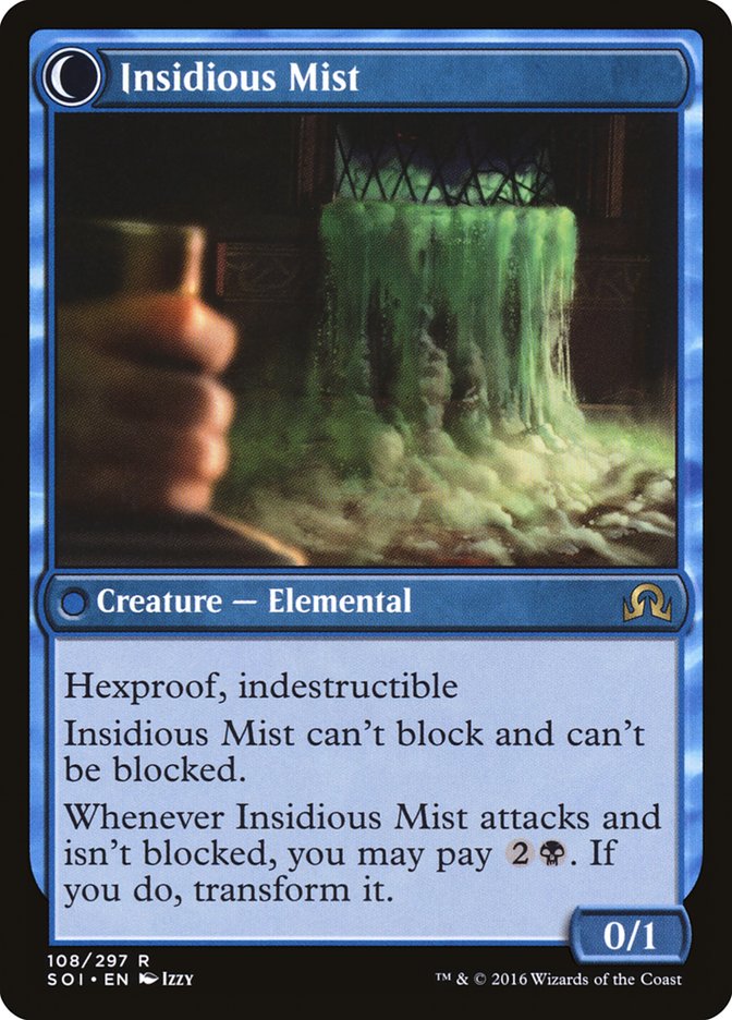 Elusive Tormentor // Insidious Mist [Shadows over Innistrad] MTG Single Magic: The Gathering | Red Claw Gaming