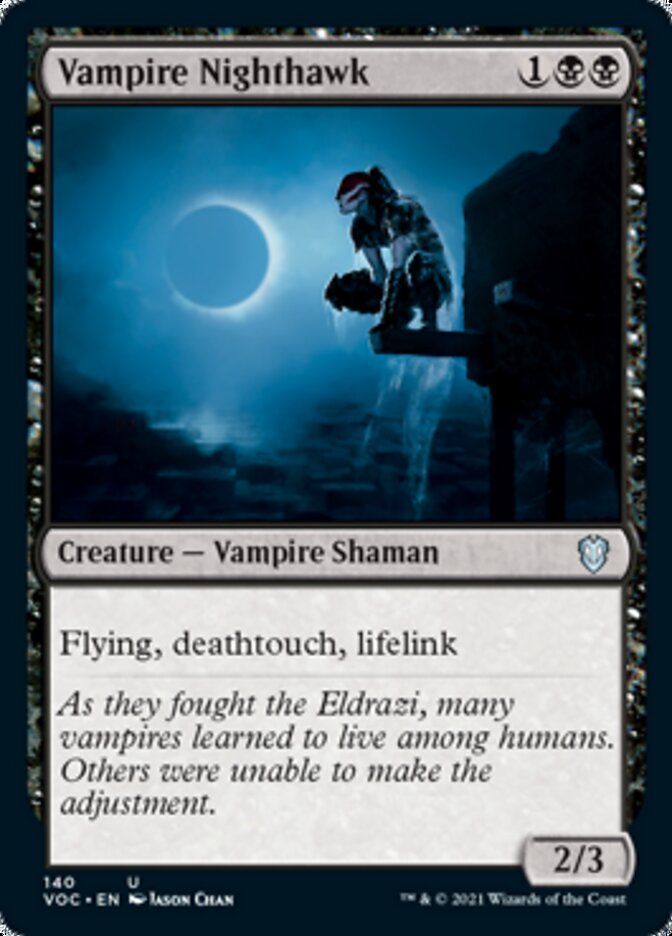 Vampire Nighthawk [Innistrad: Crimson Vow Commander] MTG Single Magic: The Gathering | Red Claw Gaming