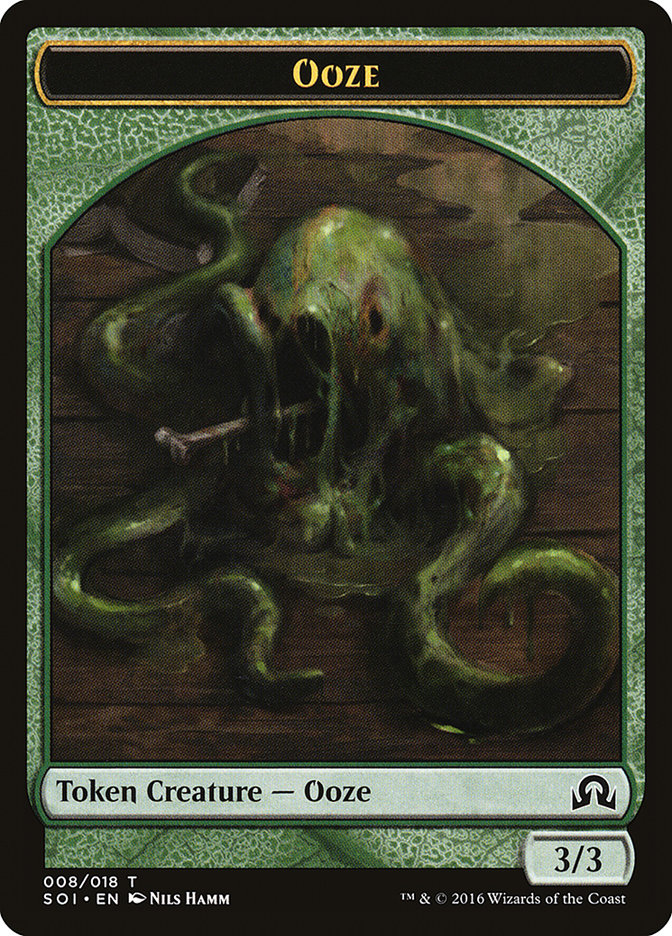 Ooze Token [Shadows over Innistrad Tokens] MTG Single Magic: The Gathering | Red Claw Gaming