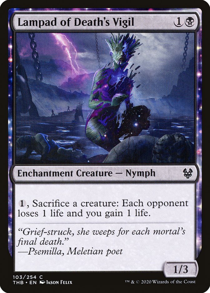 Lampad of Death's Vigil [Theros Beyond Death] MTG Single Magic: The Gathering | Red Claw Gaming