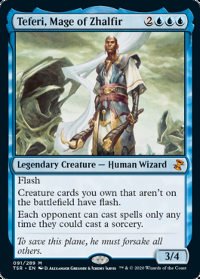 Teferi, Mage of Zhalfir [Time Spiral Remastered] MTG Single Magic: The Gathering | Red Claw Gaming