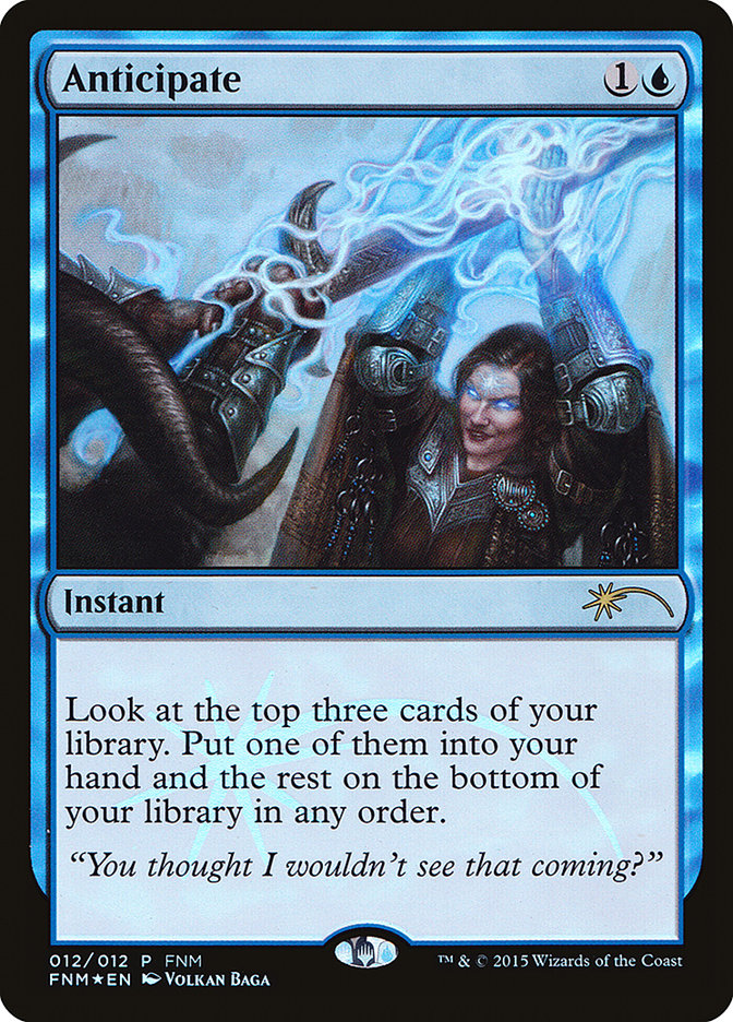 Anticipate [Friday Night Magic 2015] MTG Single Magic: The Gathering | Red Claw Gaming