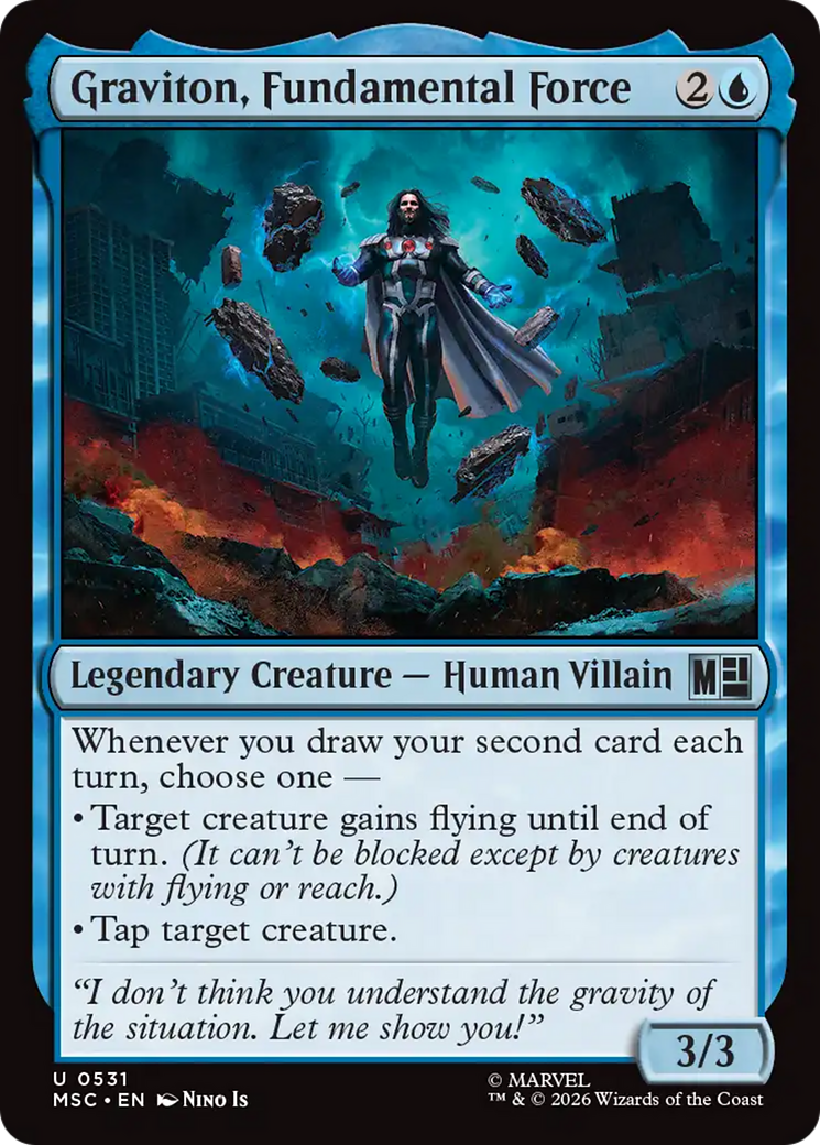 Graviton, Fundamental Force [Marvel Super Heroes Commander] MTG Single Magic: The Gathering | Red Claw Gaming