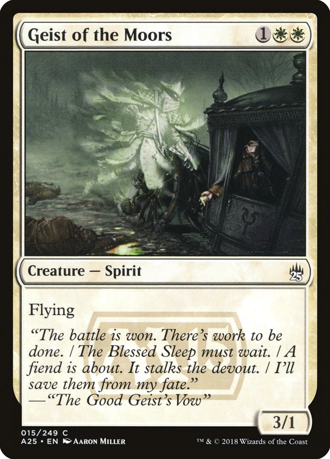 Geist of the Moors [Masters 25] MTG Single Magic: The Gathering | Red Claw Gaming