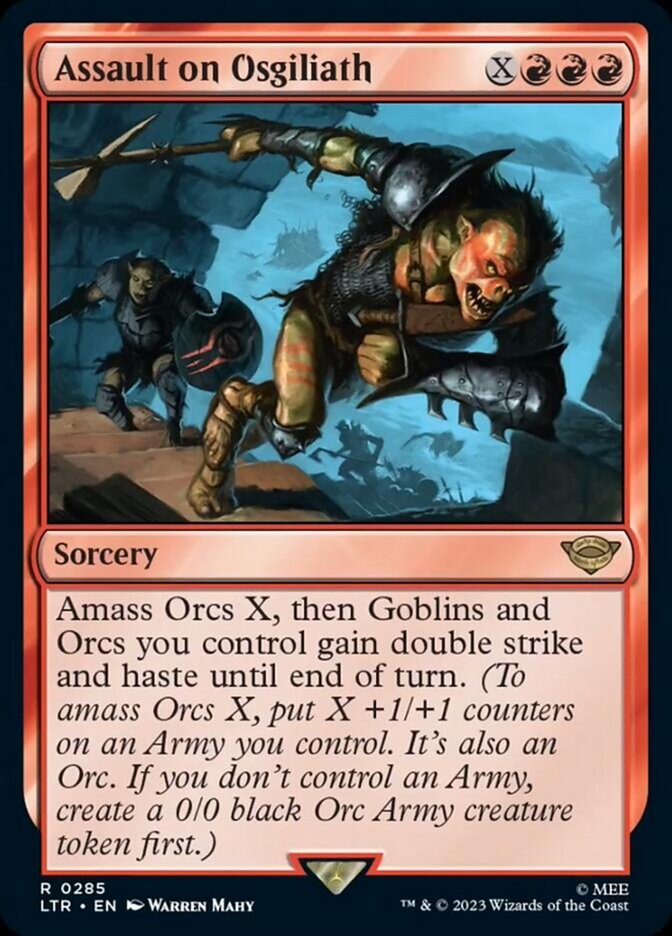 Assault on Osgiliath [The Lord of the Rings: Tales of Middle-Earth] MTG Single Magic: The Gathering | Red Claw Gaming