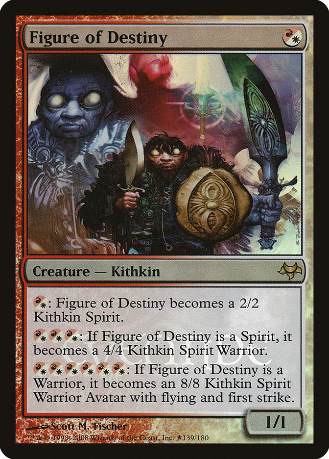 Figure of Destiny (Launch) [Eventide Promos] MTG Single Magic: The Gathering | Red Claw Gaming